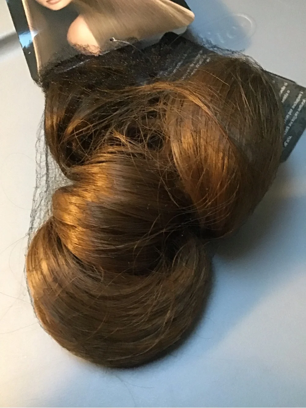 Brown with gold Women’s Hair halo style Extension - Unbranded